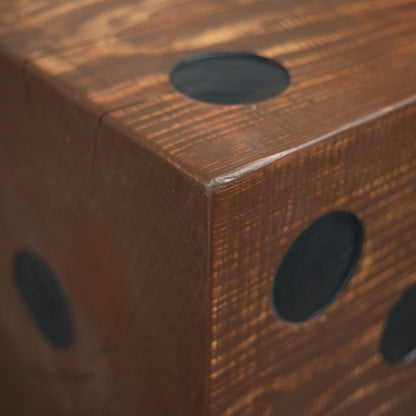 Solid Wood Dice Table, Set of 3