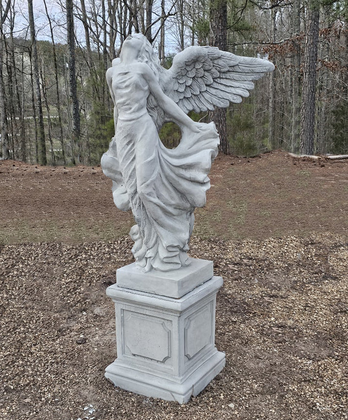 Flying Angel Concrete Statue