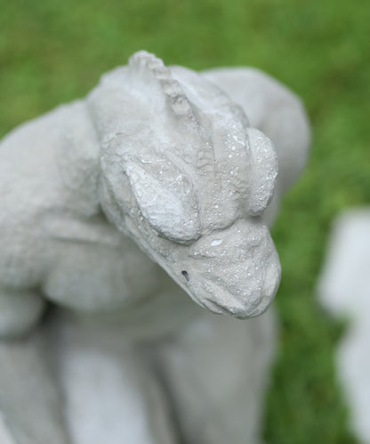 Concrete Lizardman Statue