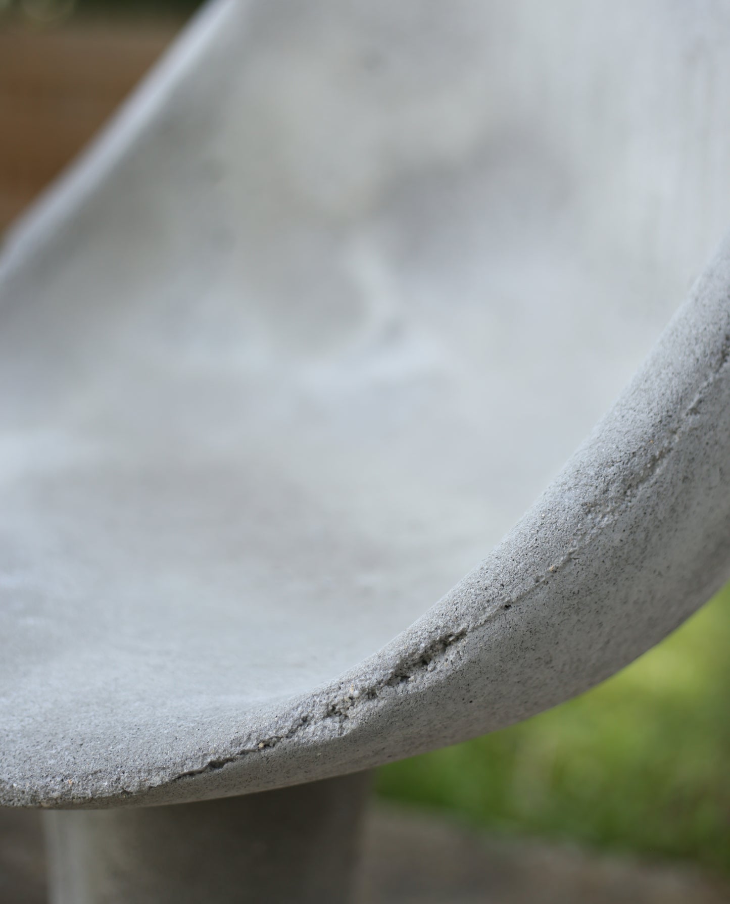 Concrete Willy Guhl Style Tulip Chair