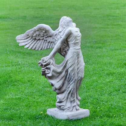 Flying Angel Concrete Statue